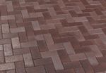 Feldhaus Klinker - P409DF, Gala ferrum, обожженный, с фиолетовым нагаром, 240x118x52 - Клинкерная тротуарная брусчатка
