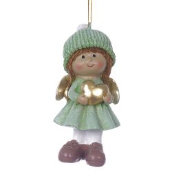GAEM Фигурка декоративная подвесная "Ангел", L4,5 W3,5 H10 см, 2в.