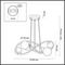 Подвесная люстра Odeon Light Modern Slota 4807/6