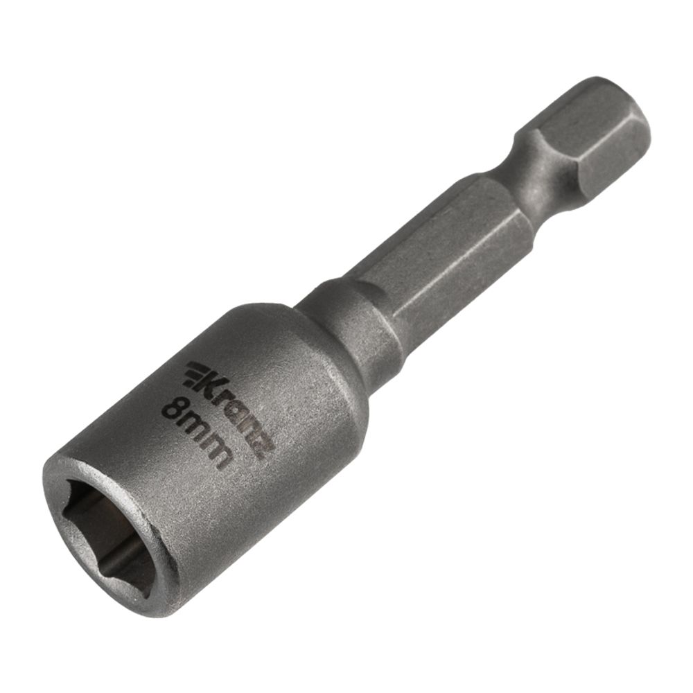 Ключ-насадка магнитный 1/4" 8х48мм (1 шт/уп) KRANZ