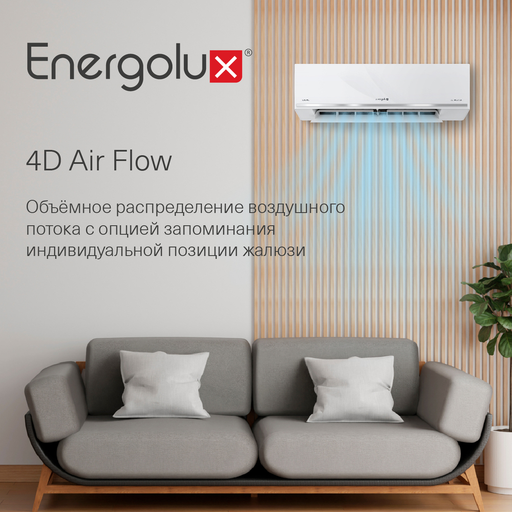 Инверторный кондиционер Energolux Lugano inverter SAS12DL1-AI / SAU12DL1-AI