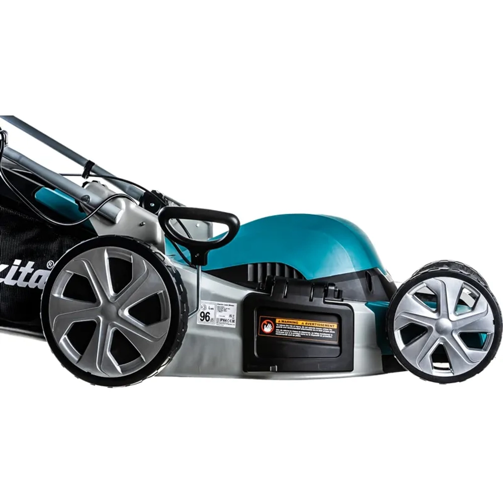 Электрическая газонокосилка Makita ELM4621 самоходная: 1800 Вт, нож 46 см, ELM4621