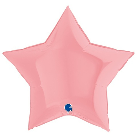 Шар Grabo звезда 36" сатин розовый #362M03PK