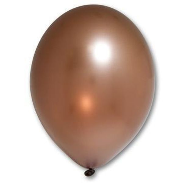 Латексный шар Металлик Коричневый
