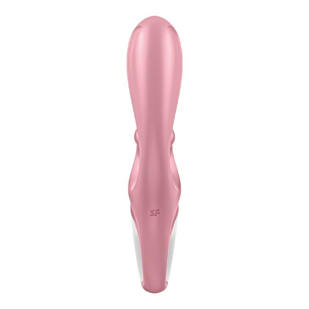 Вибратор-кролик Satisfyer Hug me, розовый
