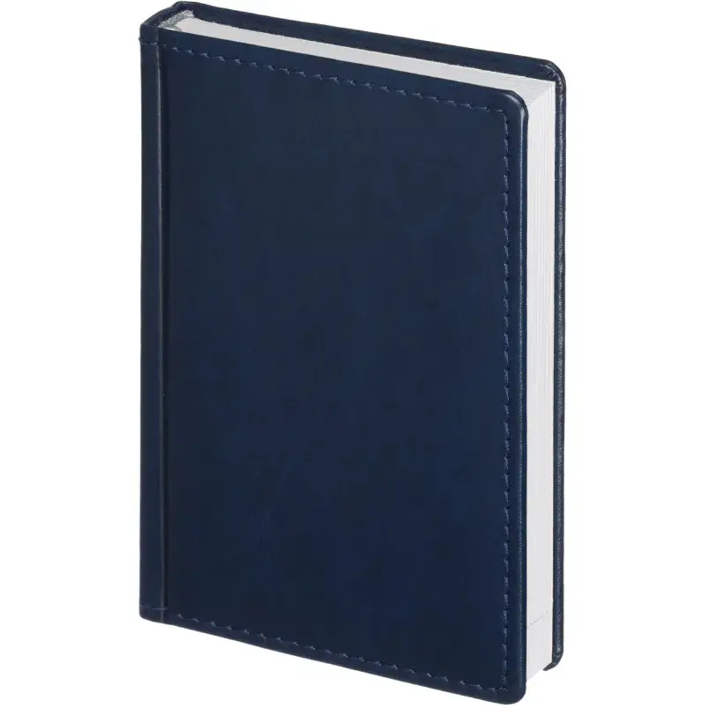 Ежедневник датированный 2026, синий,А6, 100х150 мм,336 стр,Agenda