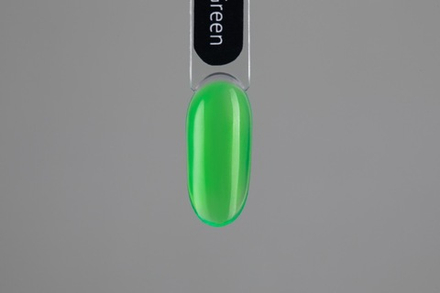 Monami Гель-лак Neon glass Green , 8 г