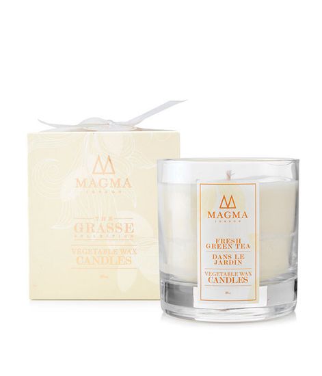 Зеленый чай в саду, аромасвеча Fresh green tea, Magma