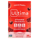 Ultima Replenisher, 6 Essential Electrolytes, ежедневная смесь для приготовления электролитов, вишня и гранат, 10 пакетиков по 3,5 г (0,12 унции)