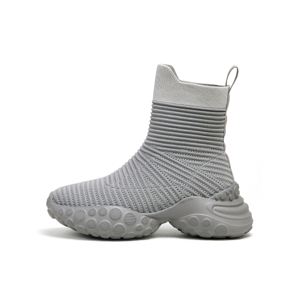 FED Stretch & Sock Boots Women"s Gray, Black