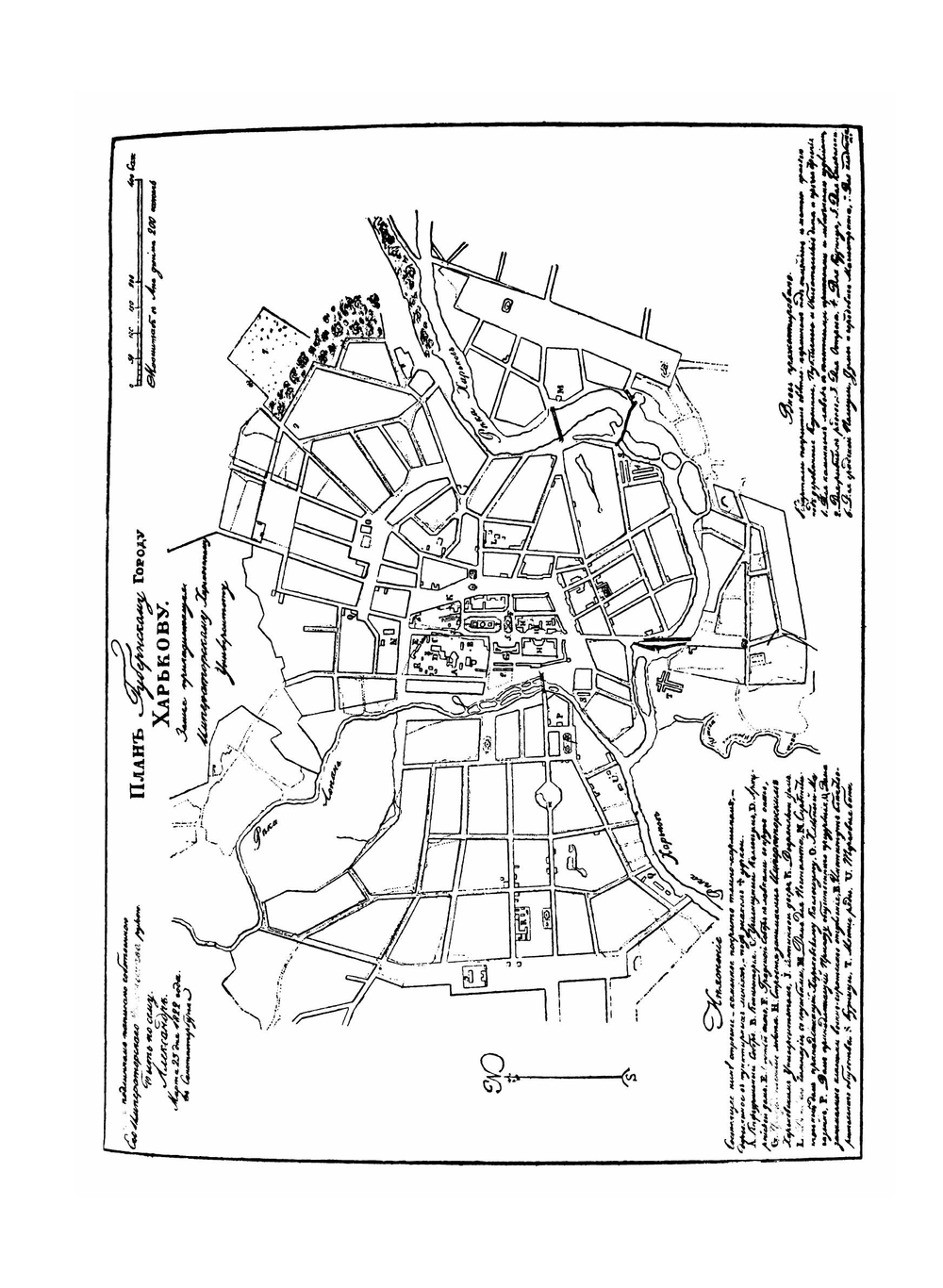 Альбом старинных планов г. Харькова снимков его видов и портретов его деятелей | Д. И. Багалей; Д.П. Миллер
