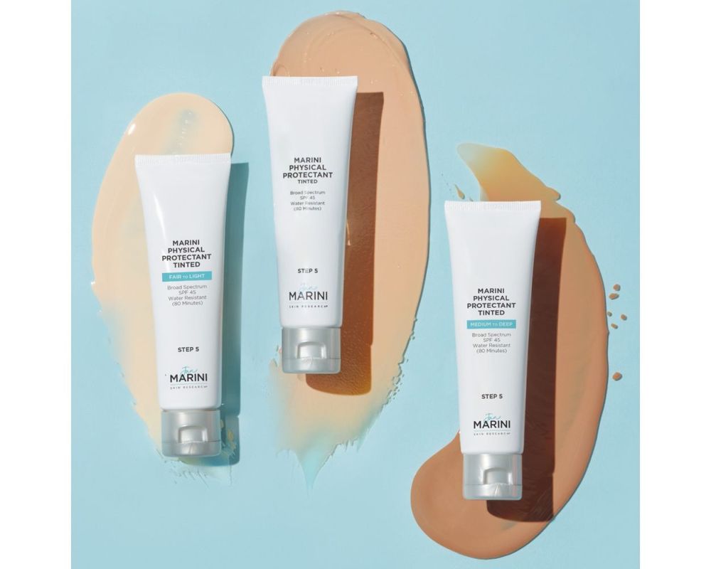 JAN MARINI PHYSICAL PROTECTANT SPF45 (TINTED) Солнцезащитный крем с тональным эффектом с SPF 45