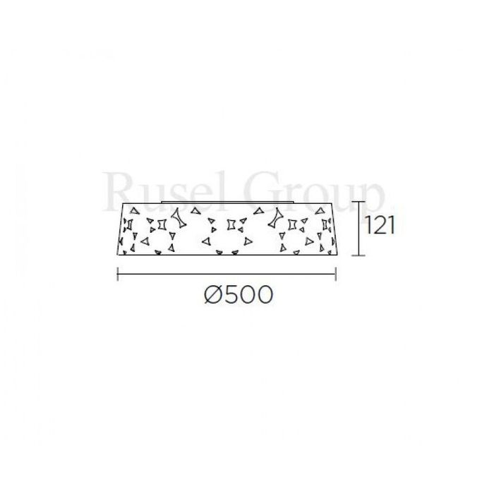 Потолочный светильник Leds-C4 Trama PL