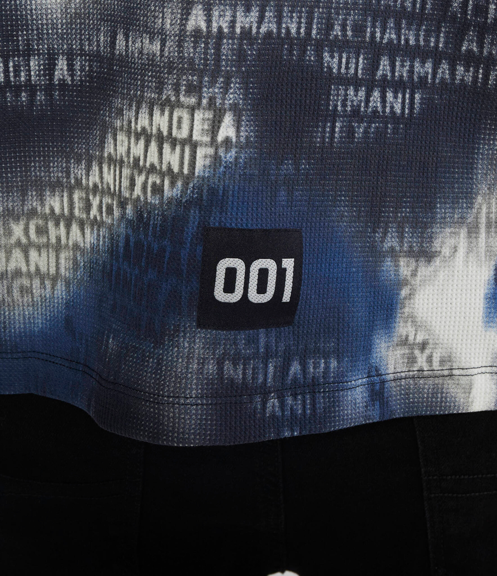 Футболка Armani Exchange - темно-синий(3DZTLA ZJZKZ)