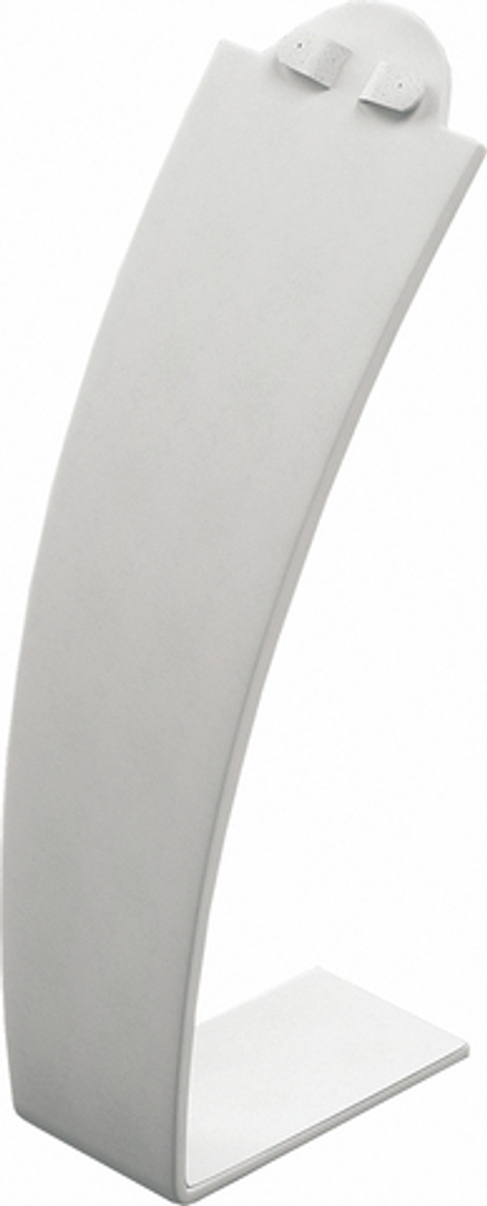 Бюст изогнутый/2 язычка на горлышке для пары серег/ф.№5 (резинка)