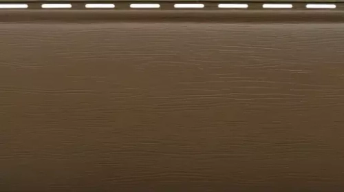 Сайдинг виниловый Альта-Профиль Blockhouse BH-01 Премиум Орех тёмный 3100х200 мм