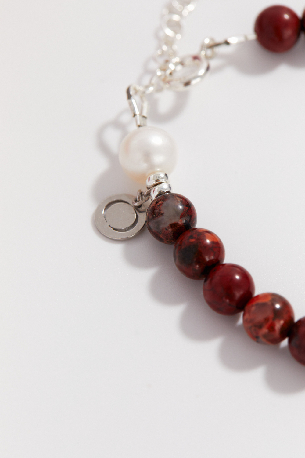 Браслет STRENGTH из красной яшмы