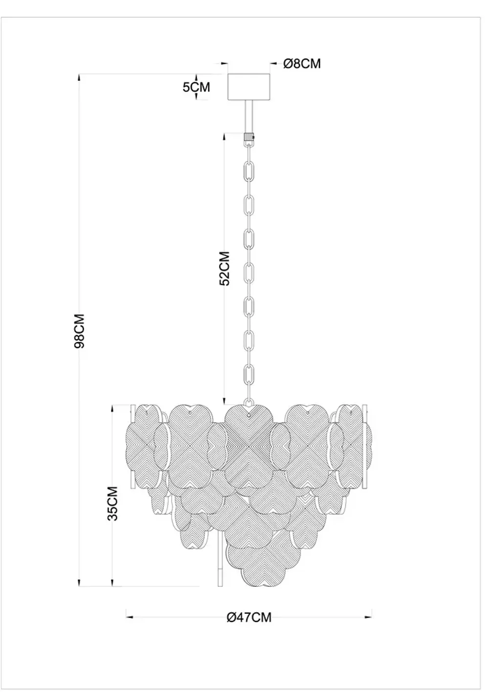 Подвесная люстра ARTE LAMP