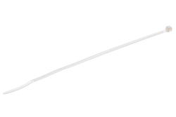 Нейлоновые хомуты Зубр белые, 2.5x150 мм, 100 шт. 309010-25-150