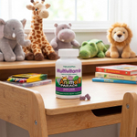 NaturesPlus, Animal Parade®, жевательные мультивитамины для детей, со вкусом винограда, 180 таблеток в форме животных