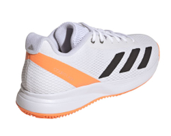 Теннисные кроссовки Adidas Courtflash Speed 2 - cloud white/core black/lucid orange