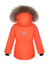 Оранжевая зимняя куртка Stylish Amadeo