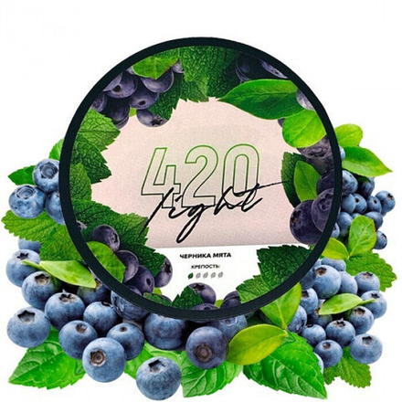 420 Light Line - Blueberry Mint (250g)