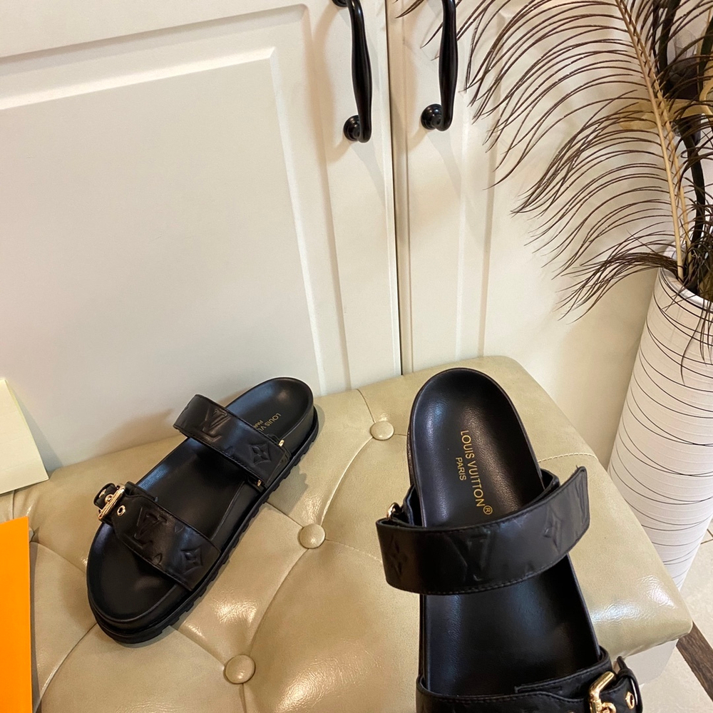Louis Vuitton Bom Dia Flat Comfort Mule
