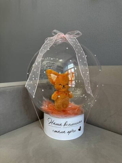 Игрушка в шаре «Лиса» №2