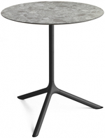 Стол ламинированный обеденный складной Scab Design Tripe Maxi Folding, черный, зернистый