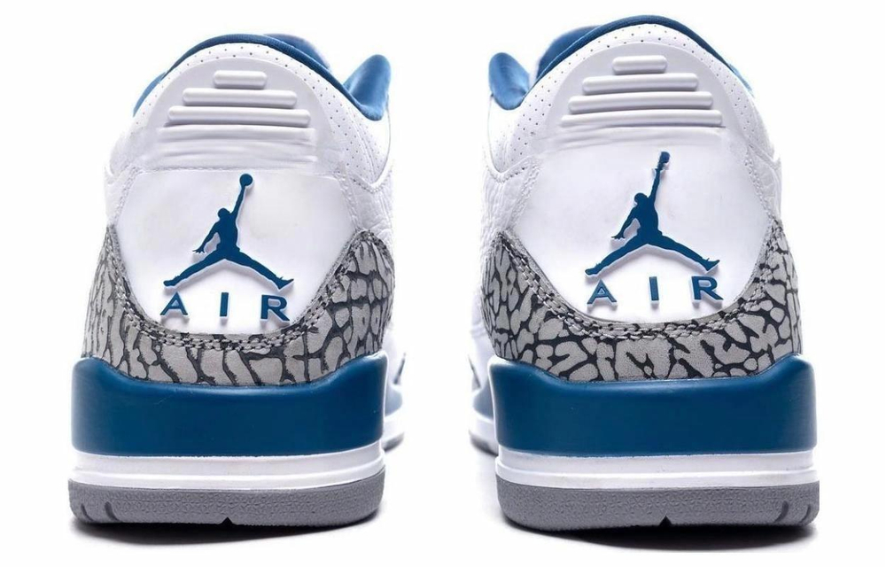 Кроссовки Jordan Air Jordan 3 Retro "White And True Blue"