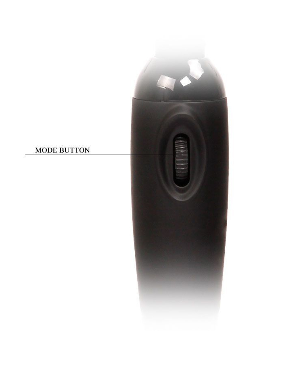 Черный вибромассажер с мощной вибрацией Power Wand