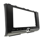 Комплект рамки с разъёмами 9" Hyundai Creta 2 2021-2022, Solaris HC 2024+ с кнопками(поддержка штатной камеры) - Car-Smart 8104F2A