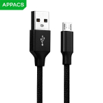 Кабель APPACS AP03156m, microUSB, 5V/2.4A, 1 метр