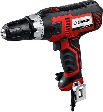 Сетевой шуруповерт "ЗУБР" ДШ-М1-400-2
