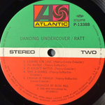 Ratt ‎– Dancing Undercover (Япония 1986г.)