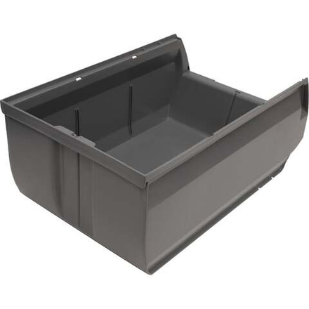 Ящик Gigant 500x310x200 ПП темно-серый 32092