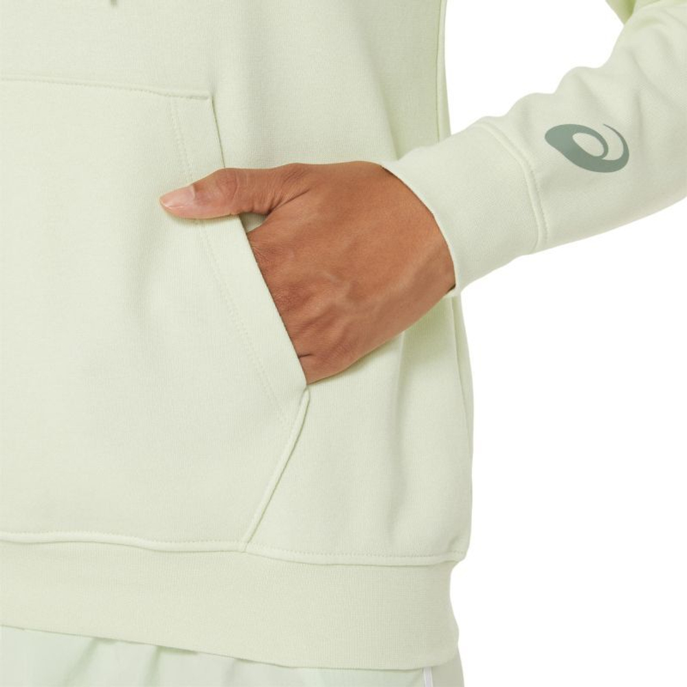 Женская Кофта теннисная Asics Big Asics OTH Hoodie - Мятный