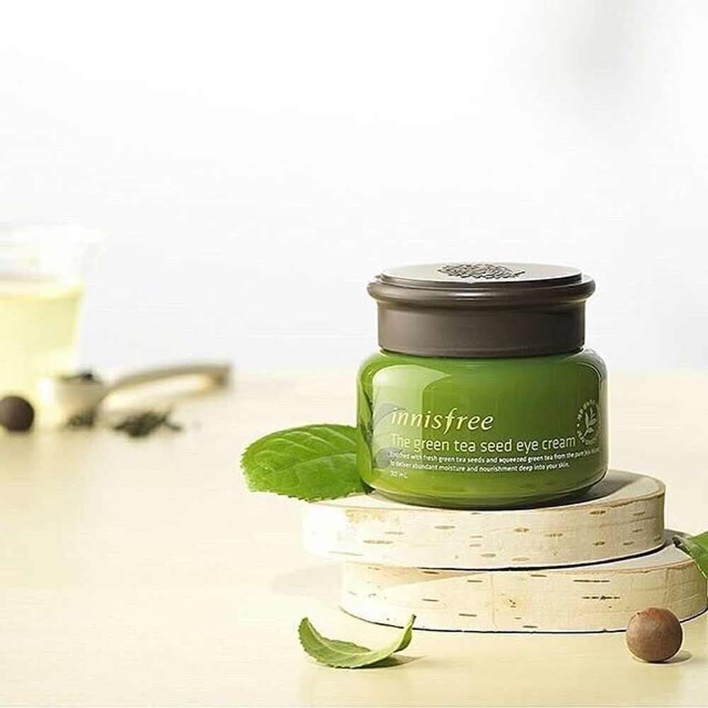 Innisfree The Green Tea Seed Cream антиоксидантный крем с экстрактом семян зеленого чая