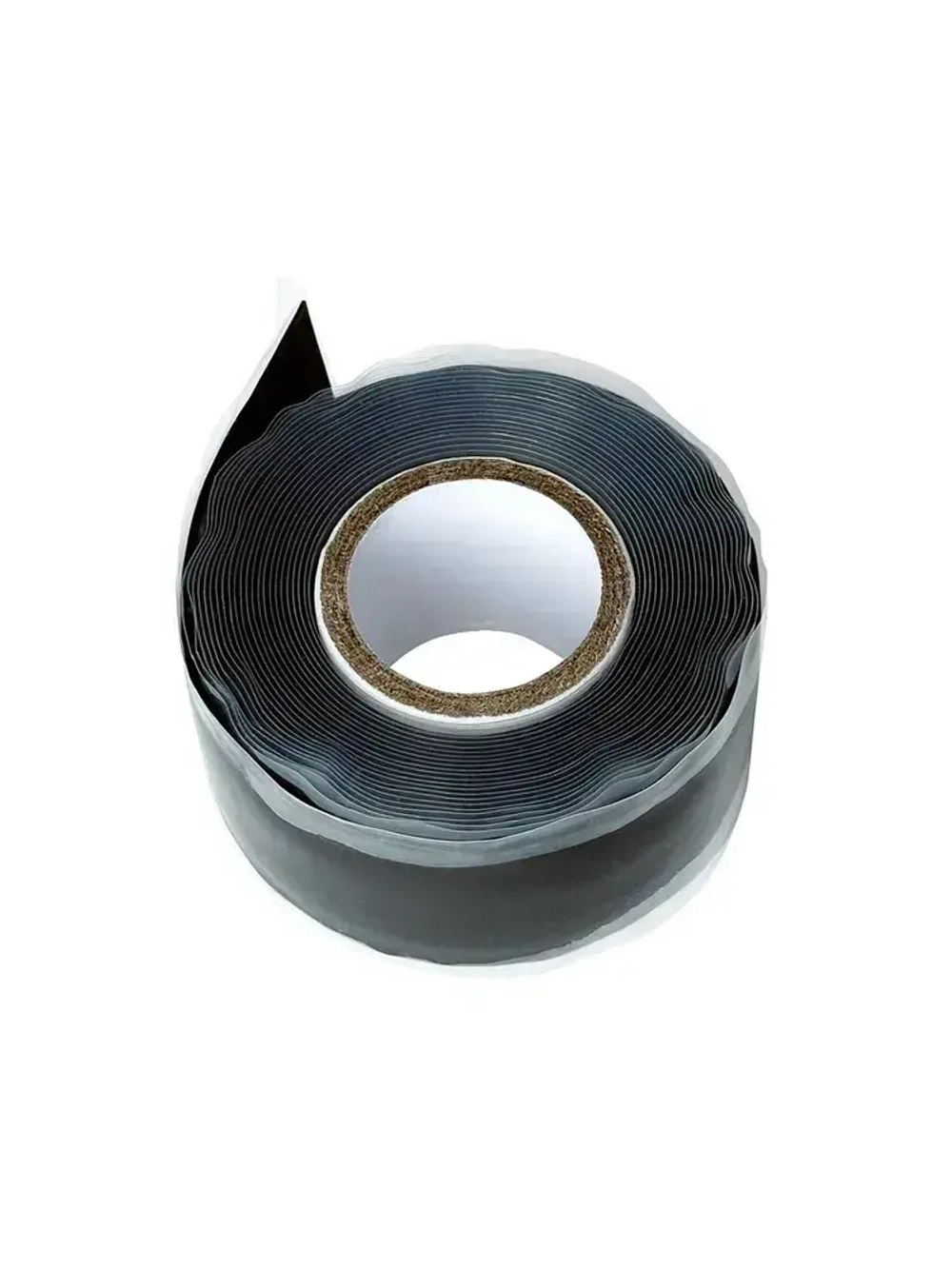 Силиконовая самослипающаяся лента САНТЕХНИК чёрная 25мм х 3м XGLASS