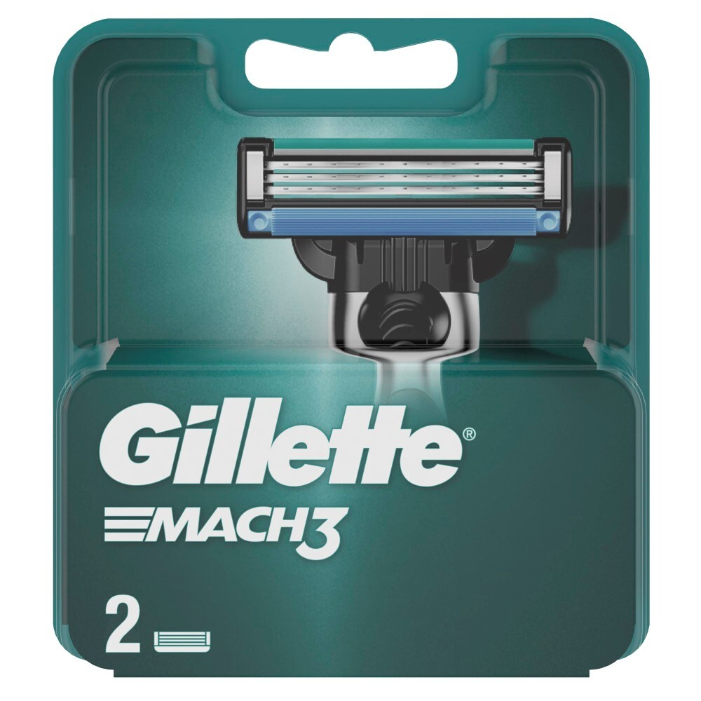 GILLETTE MACH3 Cменные кассеты для бритья 2шт