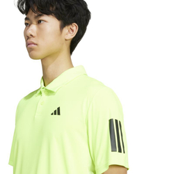 Мужское теннисное поло Adidas Club 3-Stripes - зеленый