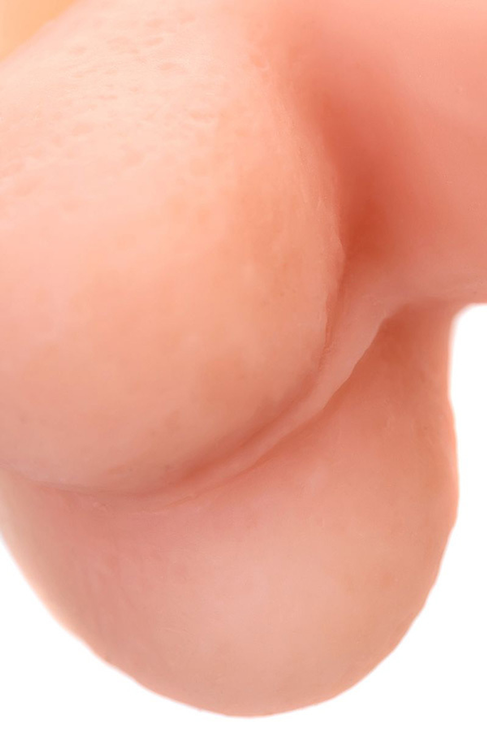 Телесный фаллоимитатор 12,5см из силикона ToyFa RealStick Silicone Chris 9420001