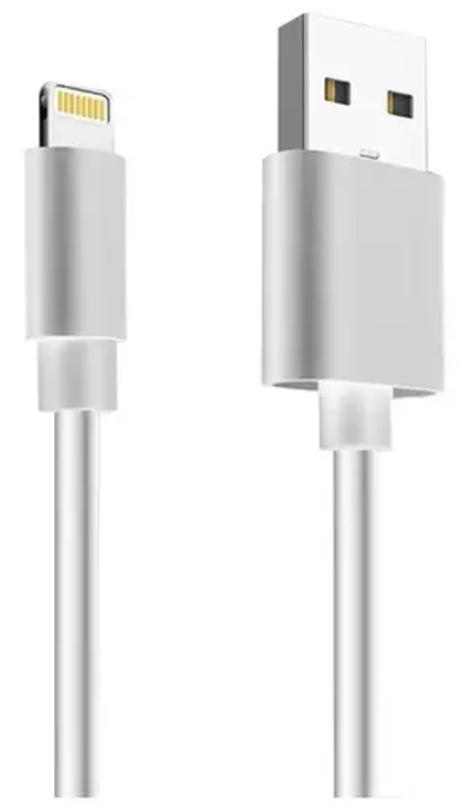 Кабель 10sm USB/Lightning армированный Joyroom silver