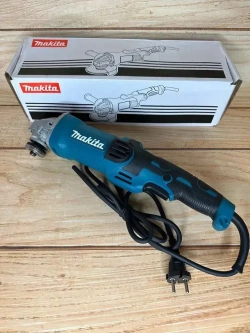 Makita Болгарка УШМ 125 с регулировкой оборотов электрическая/ Шлифмашина сетевая 1600W щеточная