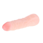 Реалистичный фаллоимитатор с рельефом - 16 см.