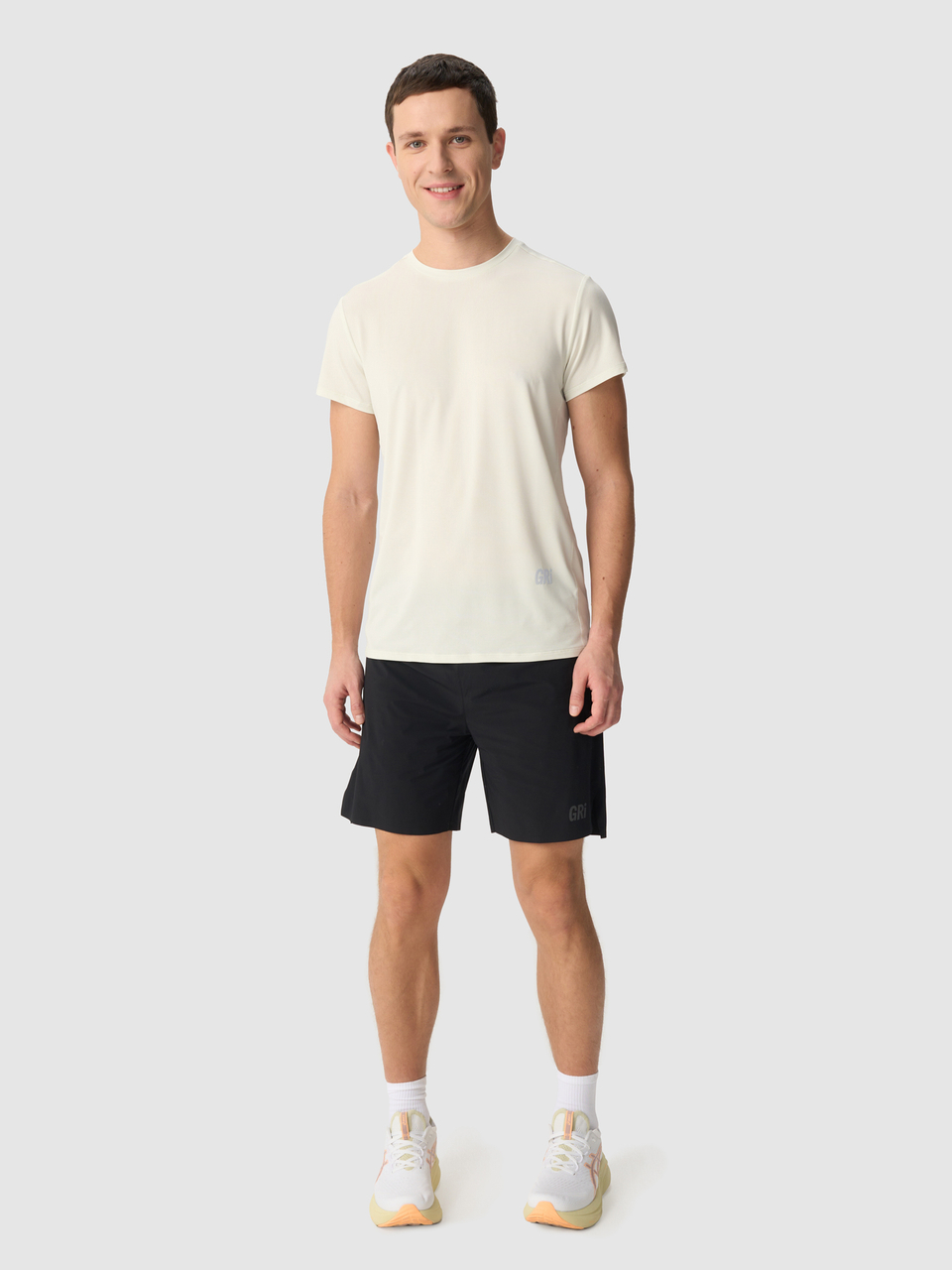 Футболка мужская GRI Лето молочная