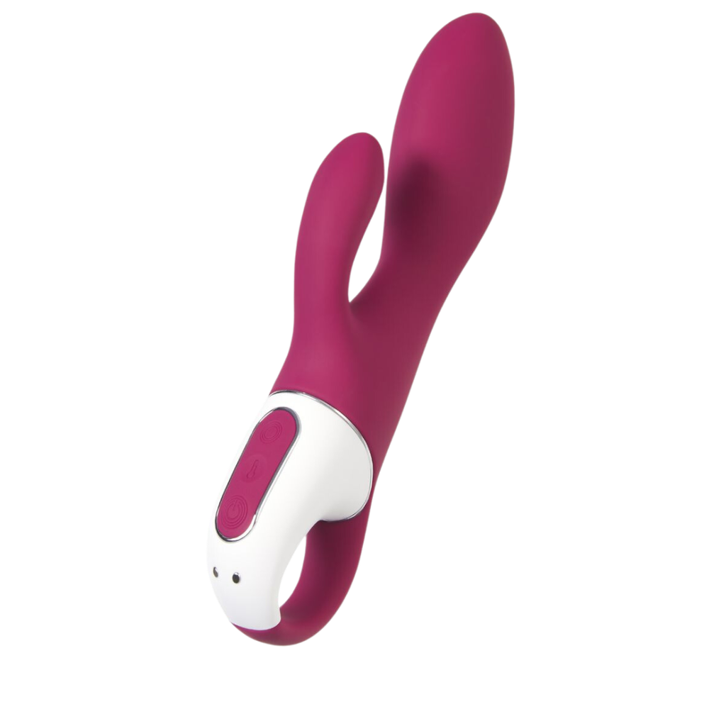 Вагинально-клиторальный вибратор с нагревом Satisfyer Heated Affair (с приложением)