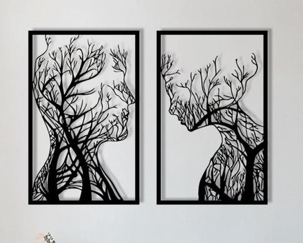 Панно  "Ты и Я"