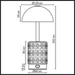 Аккумуляторный светильник Odeon Light LULU 5452/3TL